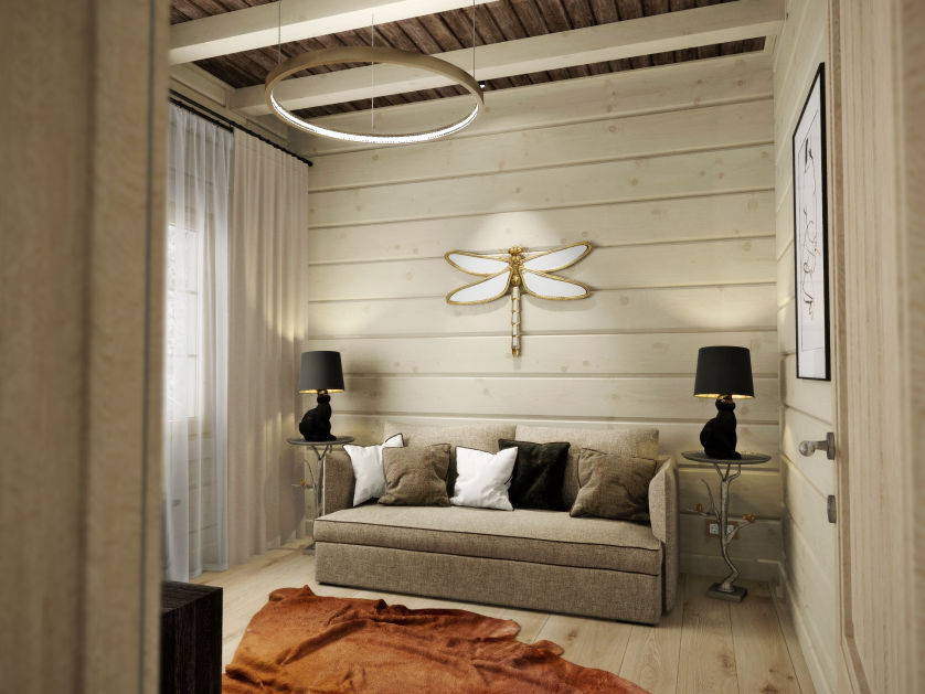 Дизайн интерьера комнаты отдыха